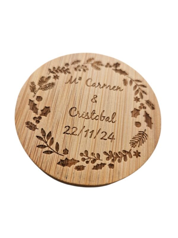 Abrebotellas de madera magnético personalizado laser - Imagen 4